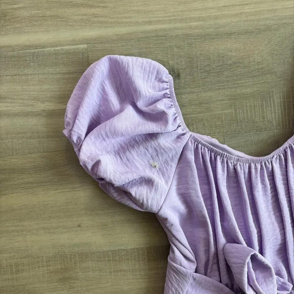 Altar'd State Light Purple Short Sleeve Dress Women Size Small